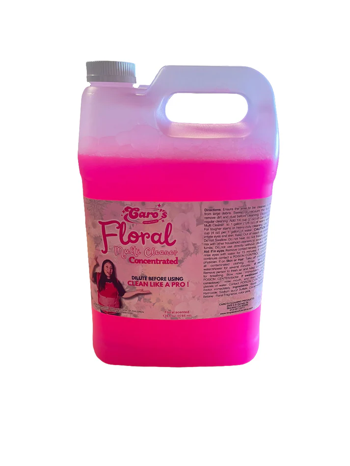 Caro's Floral Multi Cleaner de galon